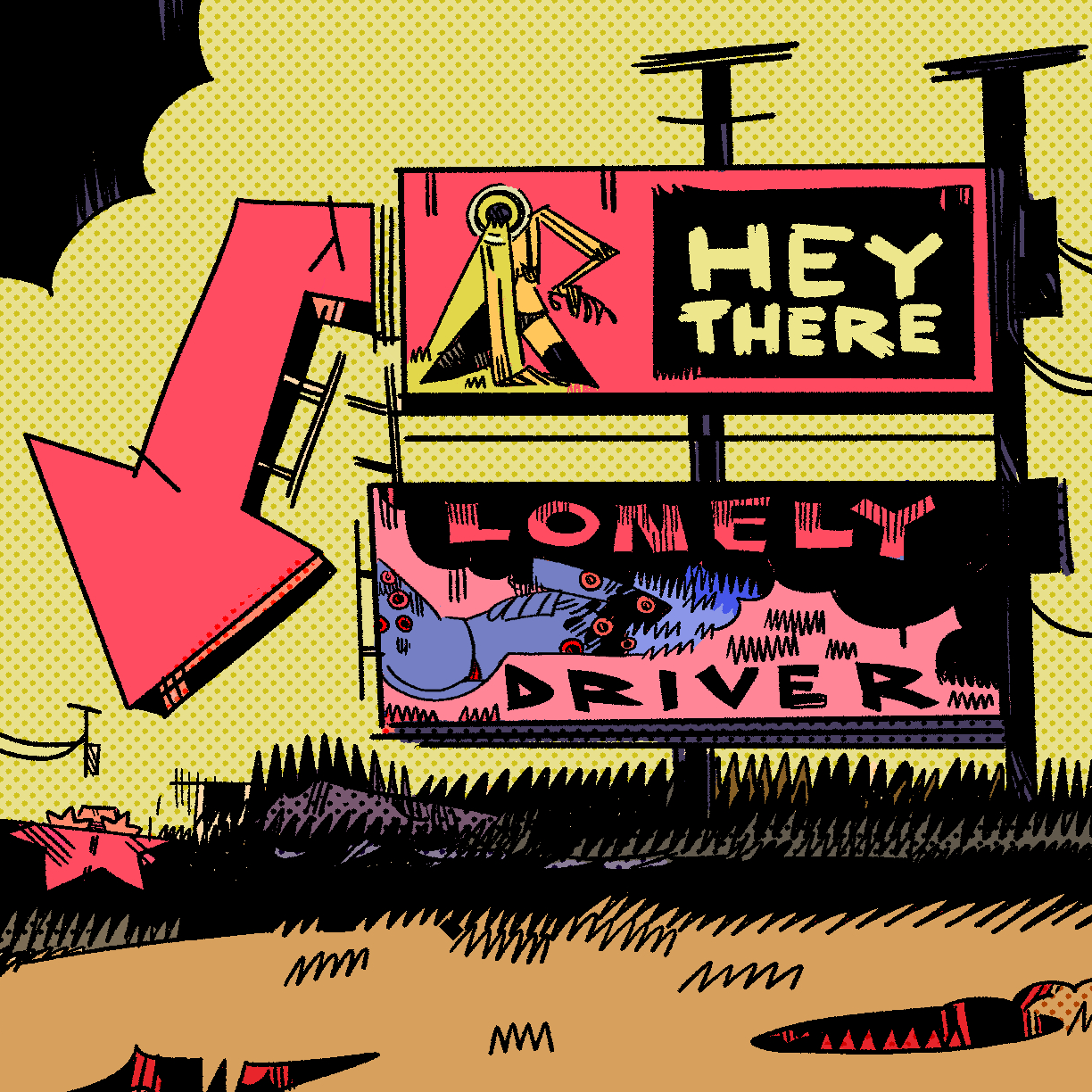 HEY THERE, LONELY DRIVER! PDF